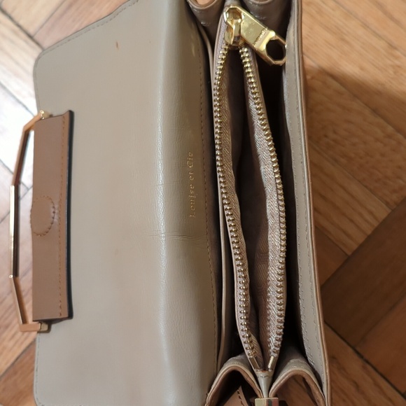 Louise Et Cie calf hair crossbody leather bag - Picture 5 of 12